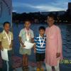 Shri Satchidananda Banerjee, Chairman-The Kolkata Municipal Corporation, with the winners on 13-08-2010